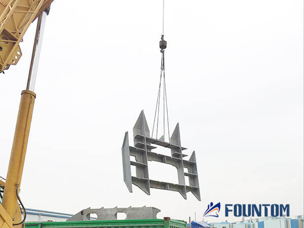 towing hook foundation
